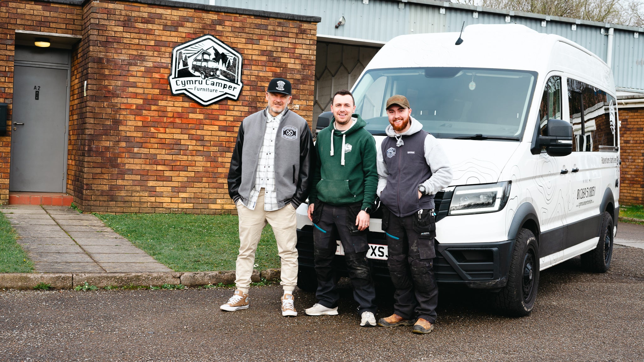 Vw Crafter hire Van, Family Run, Matthew Pritchard from Dirty Sanchez