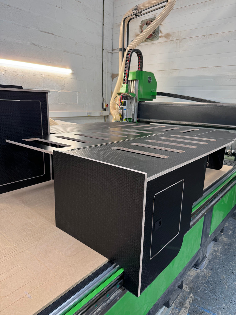 U Shape Furniture Set - Hexa Ply - Transporter & Transit  - IN STOCK ! - Cymru Camper Furniture Site