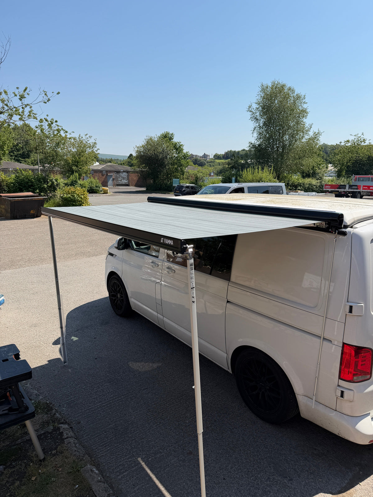 Fiamma F45s Wind Out Awning - Cymru Camper Furniture Site