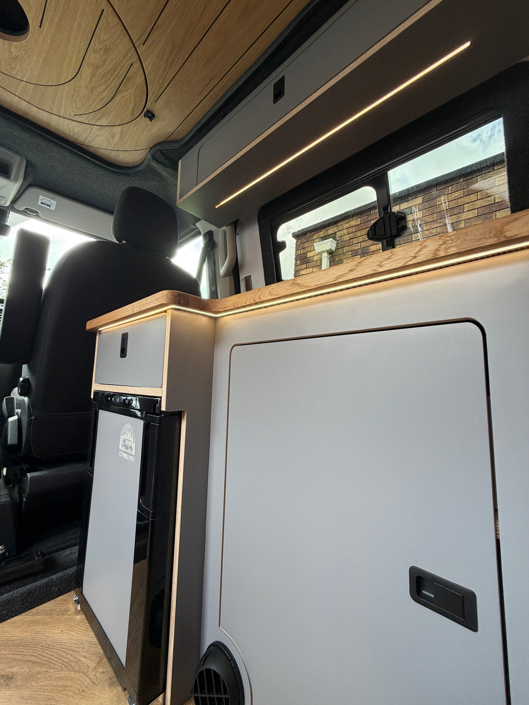 The 'Let There Be Light' Package | Oak Worktop LED Integration