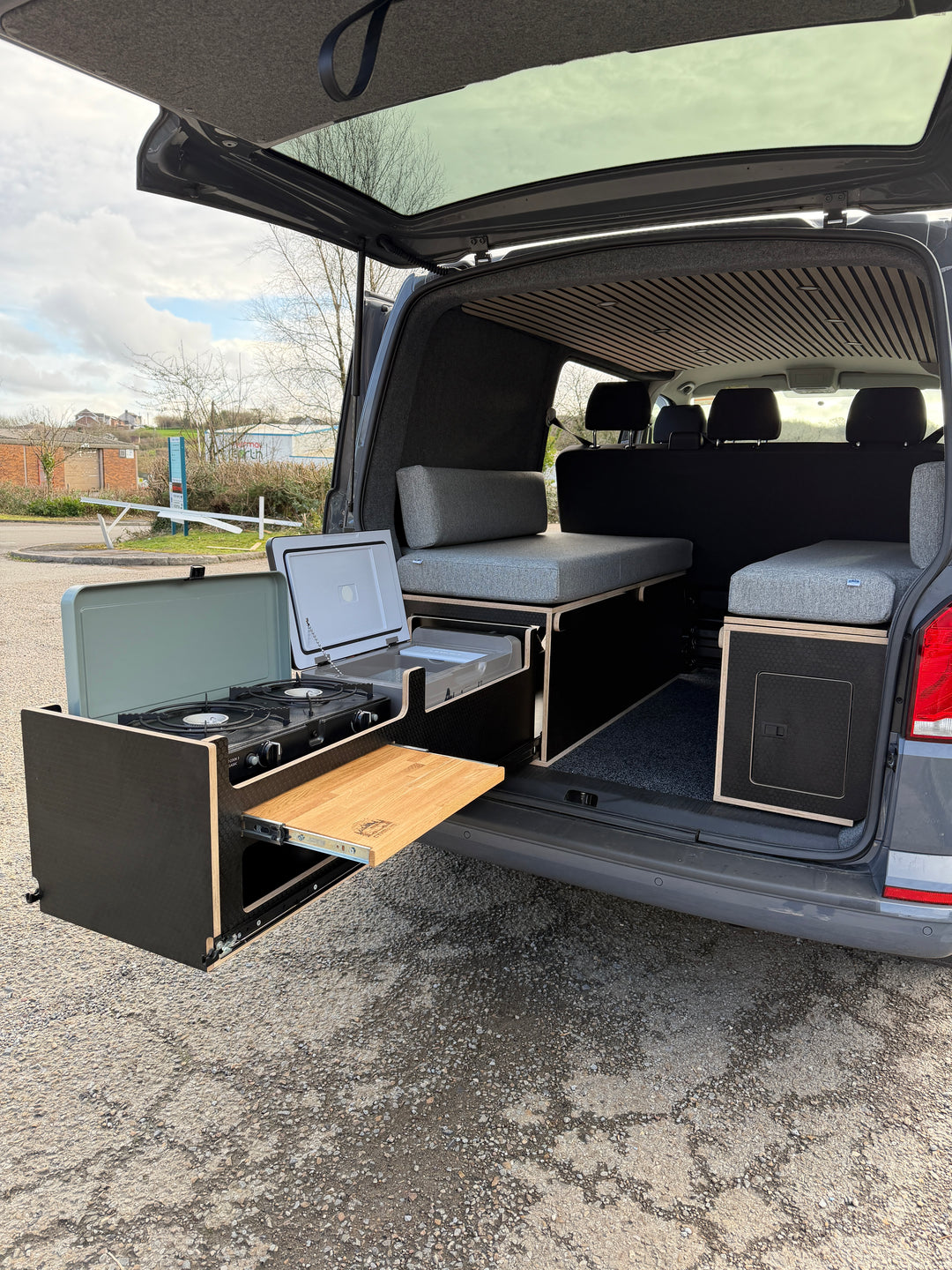 Volkswagen Transporter T6.1 Kombi SWB - 10,690 Miles - NO VAT - Cymru Camper Furniture Site