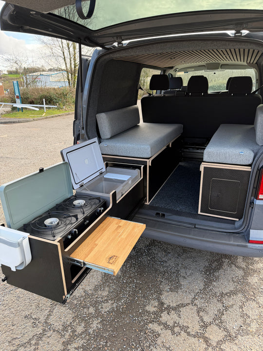Volkswagen Transporter T6.1 Kombi SWB - 10,690 Miles - NO VAT - Cymru Camper Furniture Site