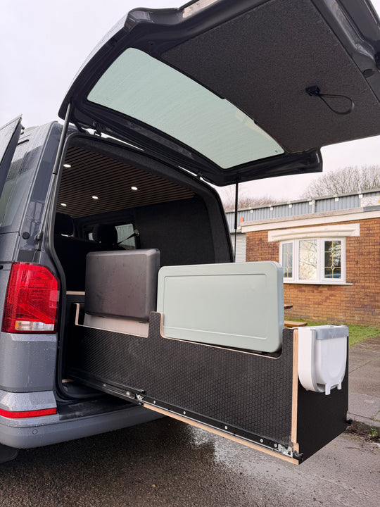 Volkswagen Transporter T6.1 Kombi SWB - 10,690 Miles - NO VAT - Cymru Camper Furniture Site