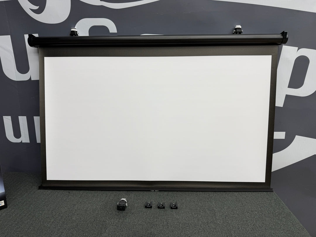 Ultimate Van Cinema - Projector with Ceiling Mount &amp; Retractable Screen - Cymru Camper Furniture Site