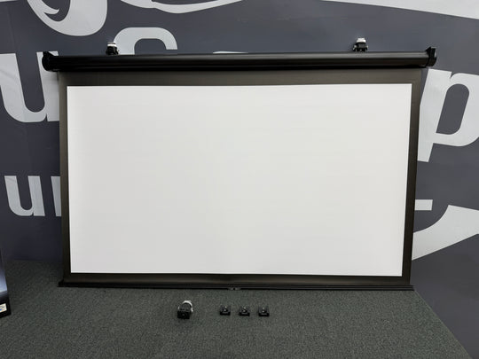 Ultimate Van Cinema - Projector with Ceiling Mount &amp; Retractable Screen - Cymru Camper Furniture Site