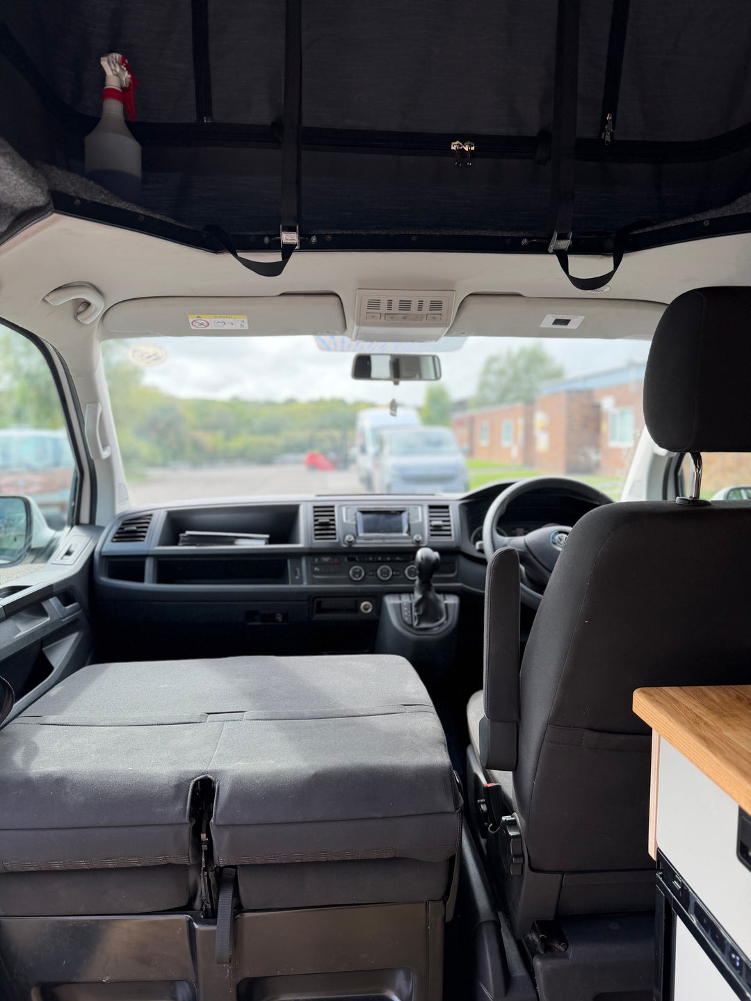 VW Transporter T6 DSG SWB Campervan -  White - 2017 - 74,800 miles - Cymru Camper Furniture Site