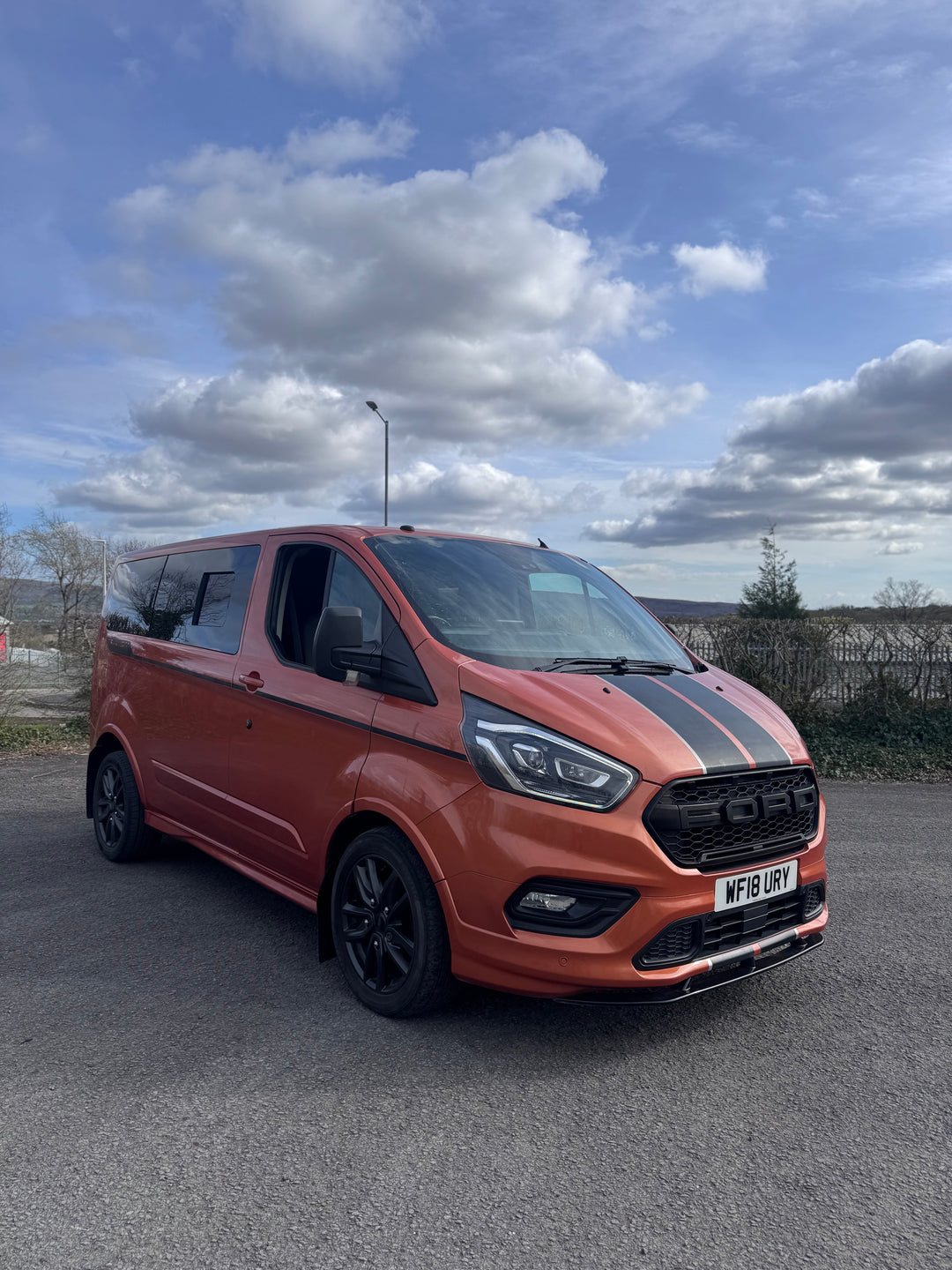 FORD TRANSIT CUSTOM 2.0 EBL 170 290 SWB SPORT - Van For Sale - Cymru Camper Furniture Site