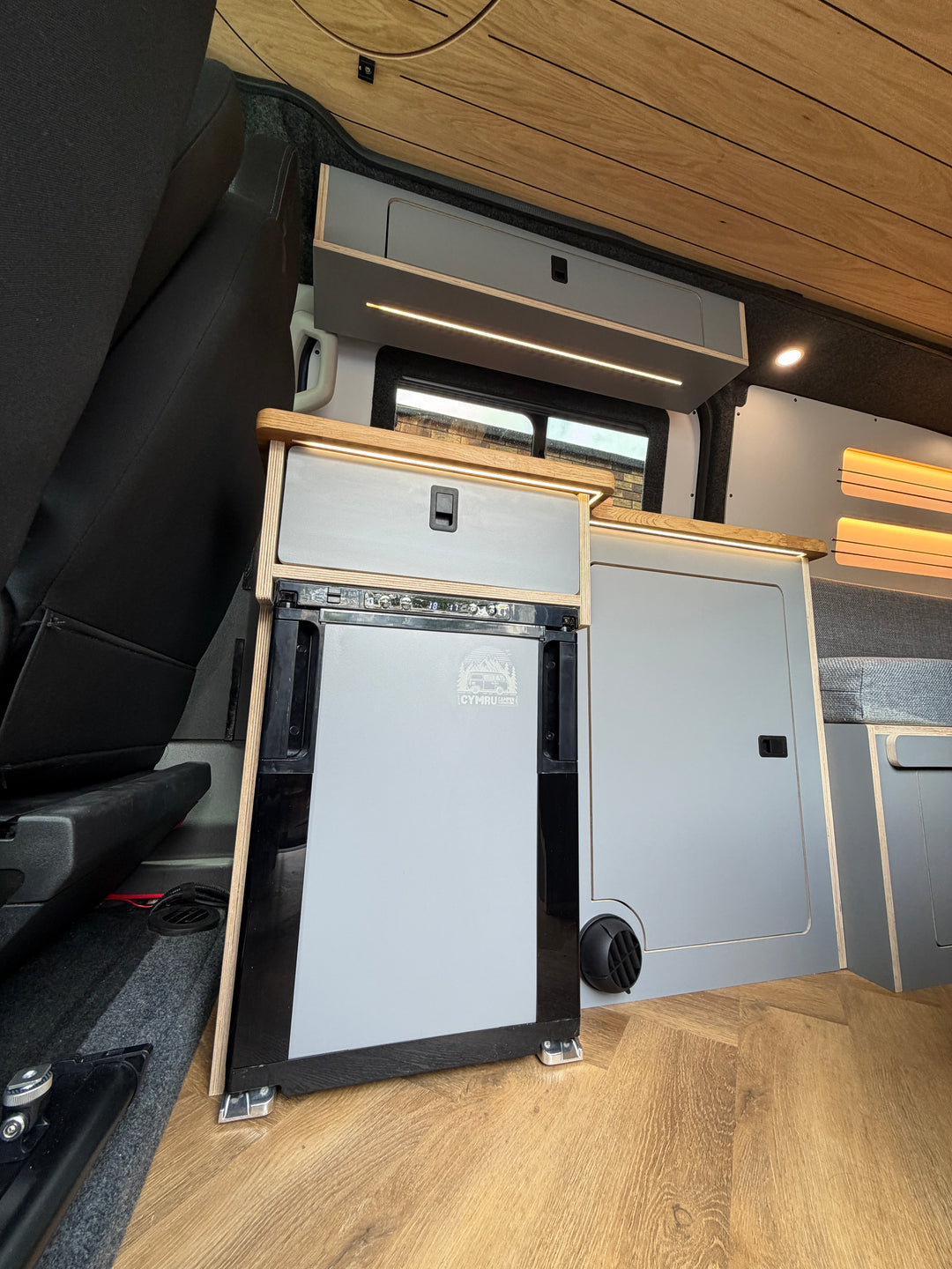 The 'Let There Be Light' Package | Oak Worktop LED Integration