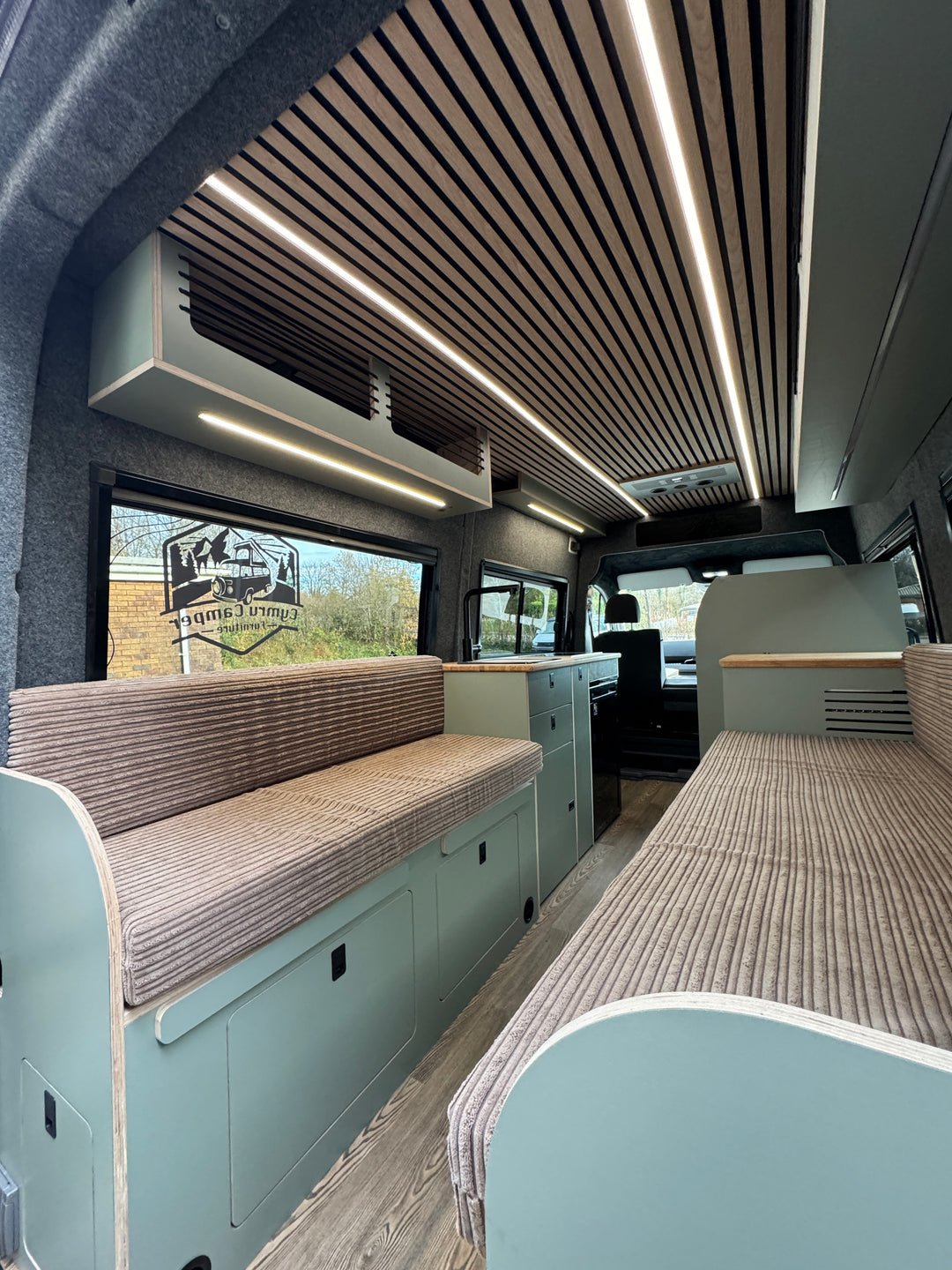 VW Crafter 2019 MWB Campervan - Full Off-Grid setup - 4 seater - SOLD