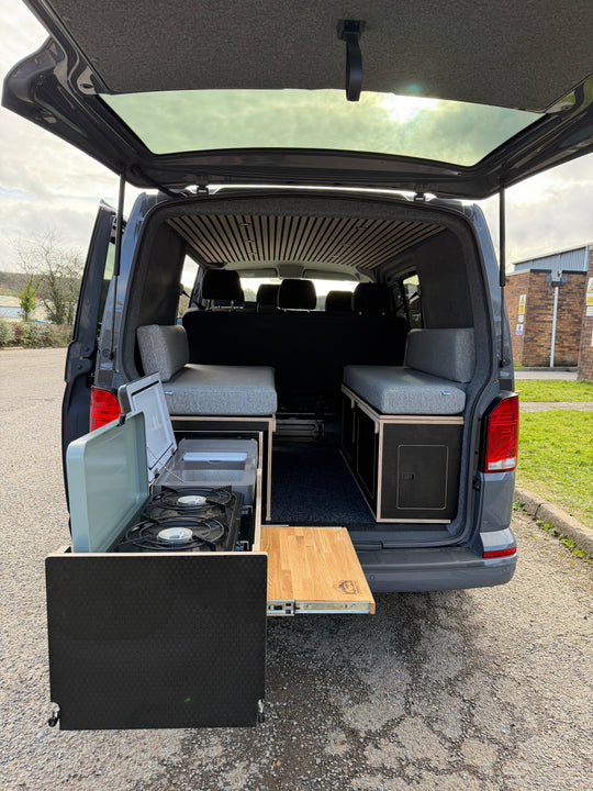 Volkswagen Transporter T6.1 Kombi SWB - 10,690 Miles - NO VAT - Cymru Camper Furniture Site