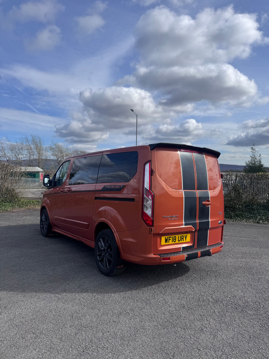 FORD TRANSIT CUSTOM 2.0 EBL 170 290 SWB SPORT - Van For Sale - Cymru Camper Furniture Site
