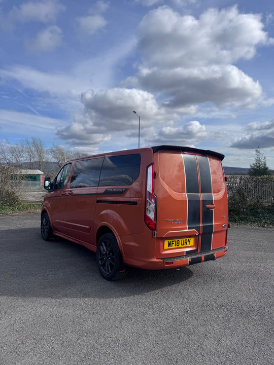 FORD TRANSIT CUSTOM 2.0 EBL 170 290 SWB SPORT - Van For Sale - Cymru Camper Furniture Site