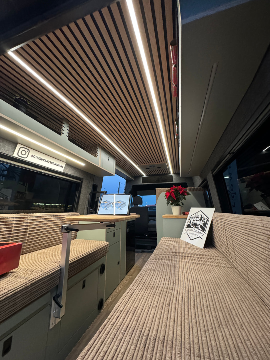 VW Crafter 2019 MWB Campervan - Full Off-Grid setup - 4 seater - SOLD