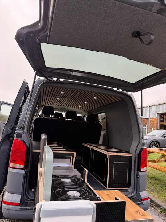 Volkswagen Transporter T6.1 Kombi SWB - 10,690 Miles - NO VAT - Cymru Camper Furniture Site