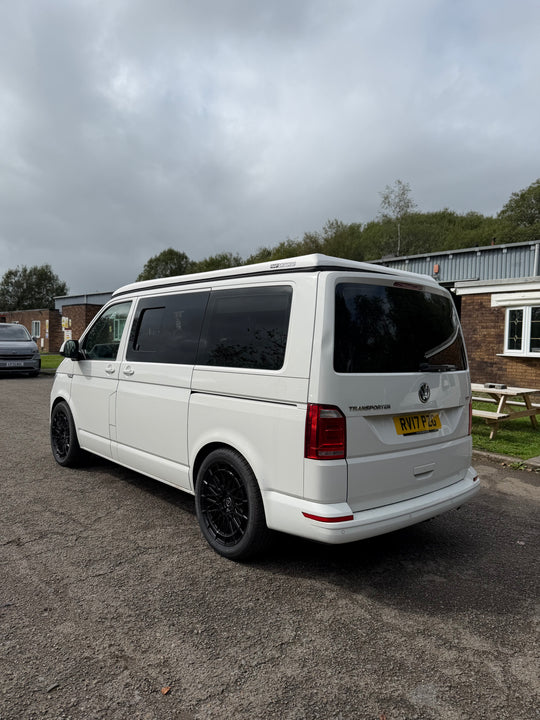 VW Transporter T6 DSG SWB Campervan -  White - 2017 - 74,800 miles - Cymru Camper Furniture Site