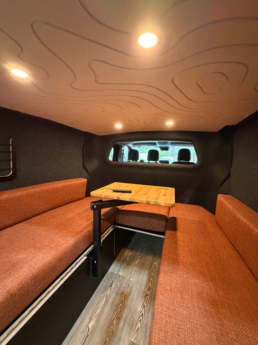 Engraved Birch Ply Roof