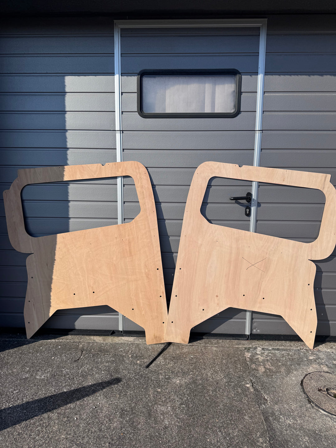 Transit Custom SWB ply lining kit - Full height ply panels