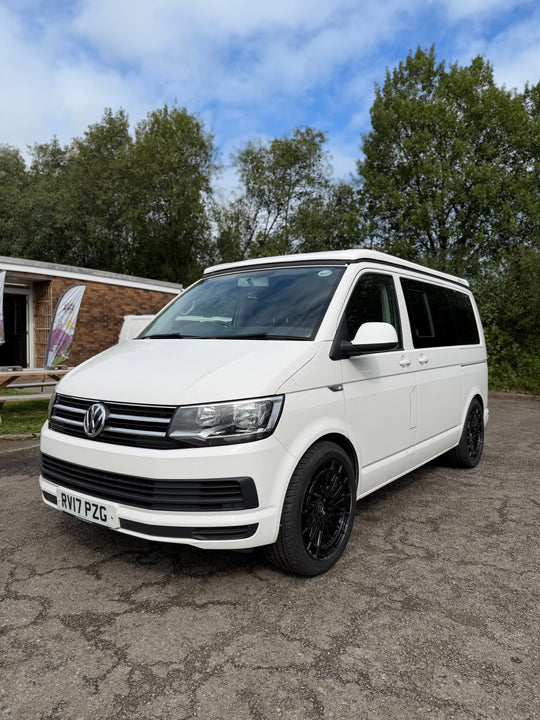 VW Transporter T6 DSG SWB Campervan -  White - 2017 - 74,800 miles - Cymru Camper Furniture Site