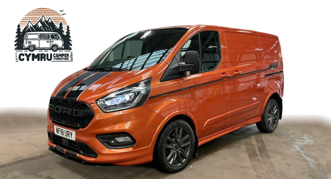 FORD TRANSIT CUSTOM 2.0 EBL 170 290 SWB SPORT - Van For Sale - Cymru Camper Furniture Site