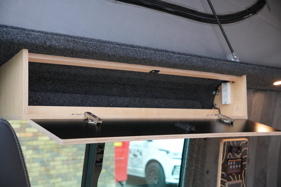 Elite Camper Van Furniture Bundle - Premium Bench Seating, Pull out rear drawer & Kitchen