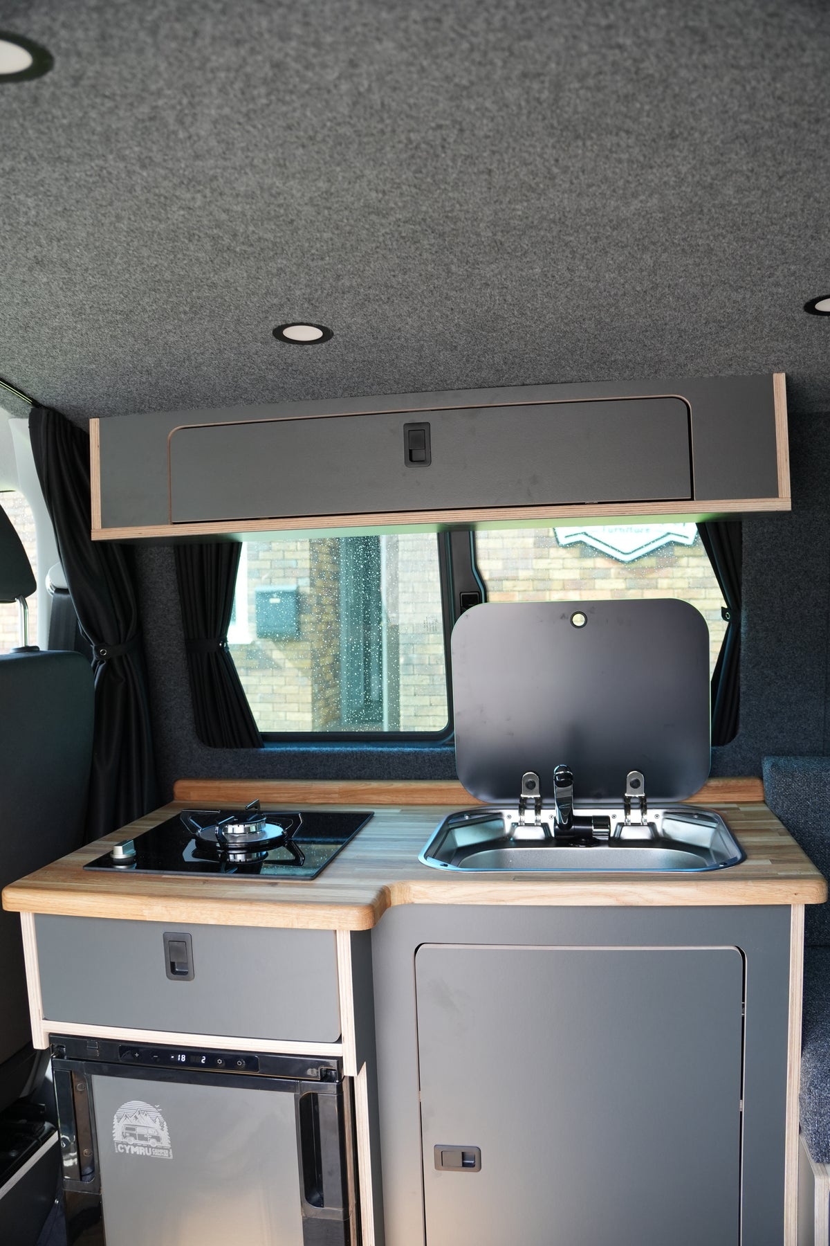 Overhead Locker | Campervan Storage | Cymru Camper Furniture