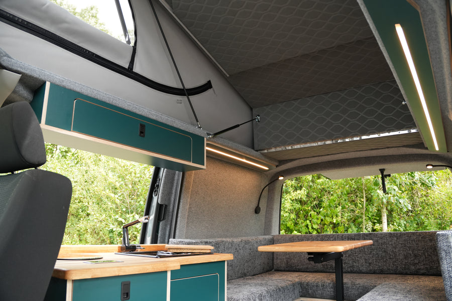 Overhead Rv Overhead Locker | Campervan Storage | Cymru Camper Furniture