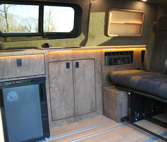 Ford Transit Custom SWB 5 Seater - Cymru Camper Furniture Site