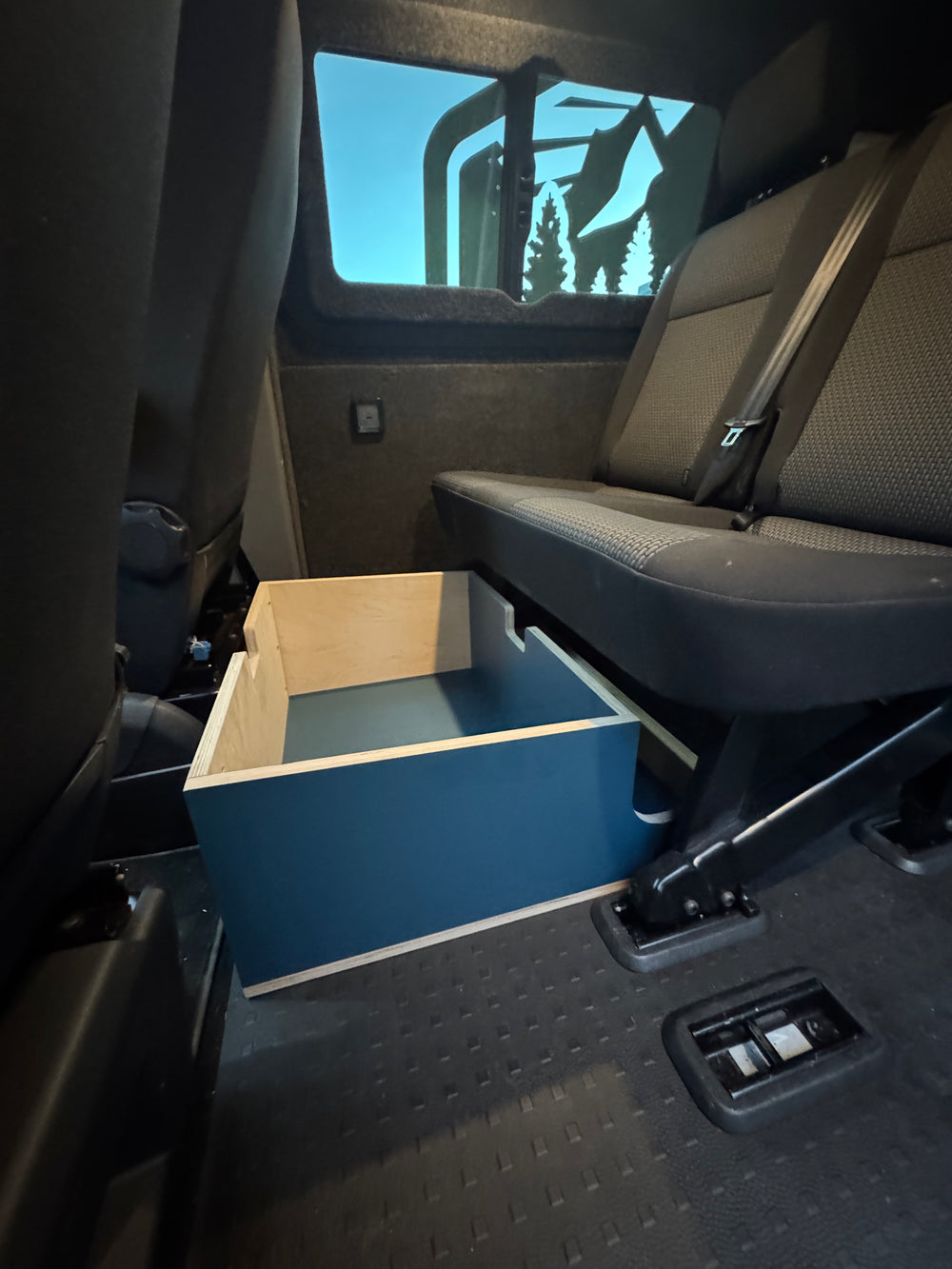 Kombi Seat Storage - Double seat storage box