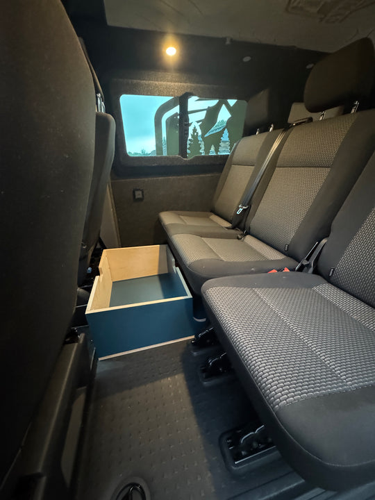 Kombi Seat Storage - Double seat storage box