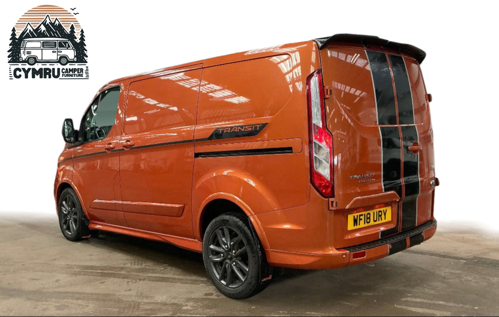 FORD TRANSIT CUSTOM 2.0 EBL 170 290 SWB SPORT - Van For Sale - Cymru Camper Furniture Site