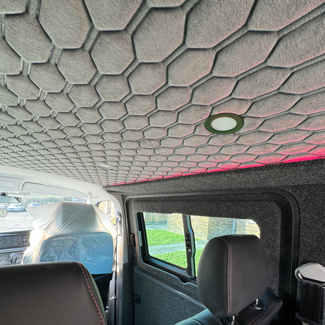 Halo Roof with 6 LED Spot Lights - Cymru Camper Furniture Site