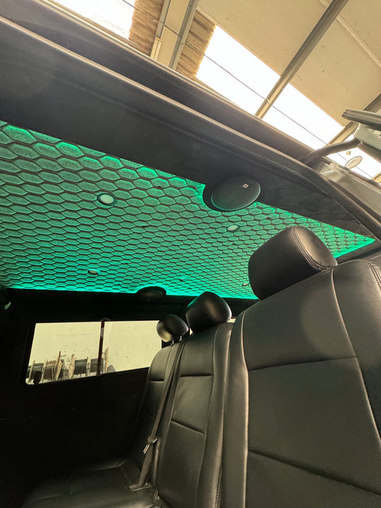 Halo Roof with 6 LED Spot Lights - Cymru Camper Furniture Site