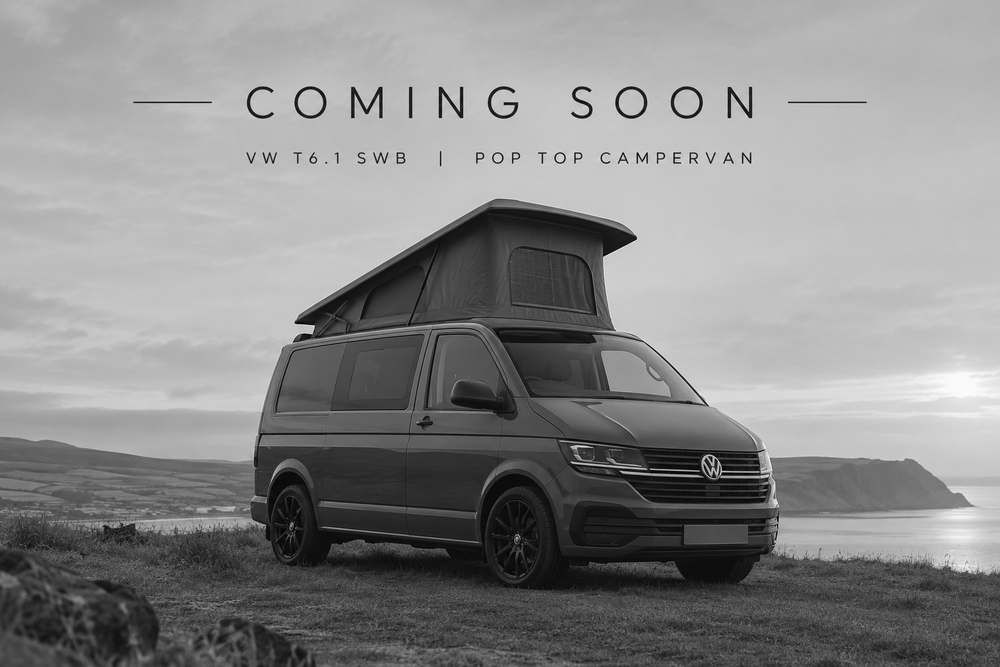 VW Transporter T6.1 SWB Campervan -  Silver - CP21 NXM - 38,100 miles