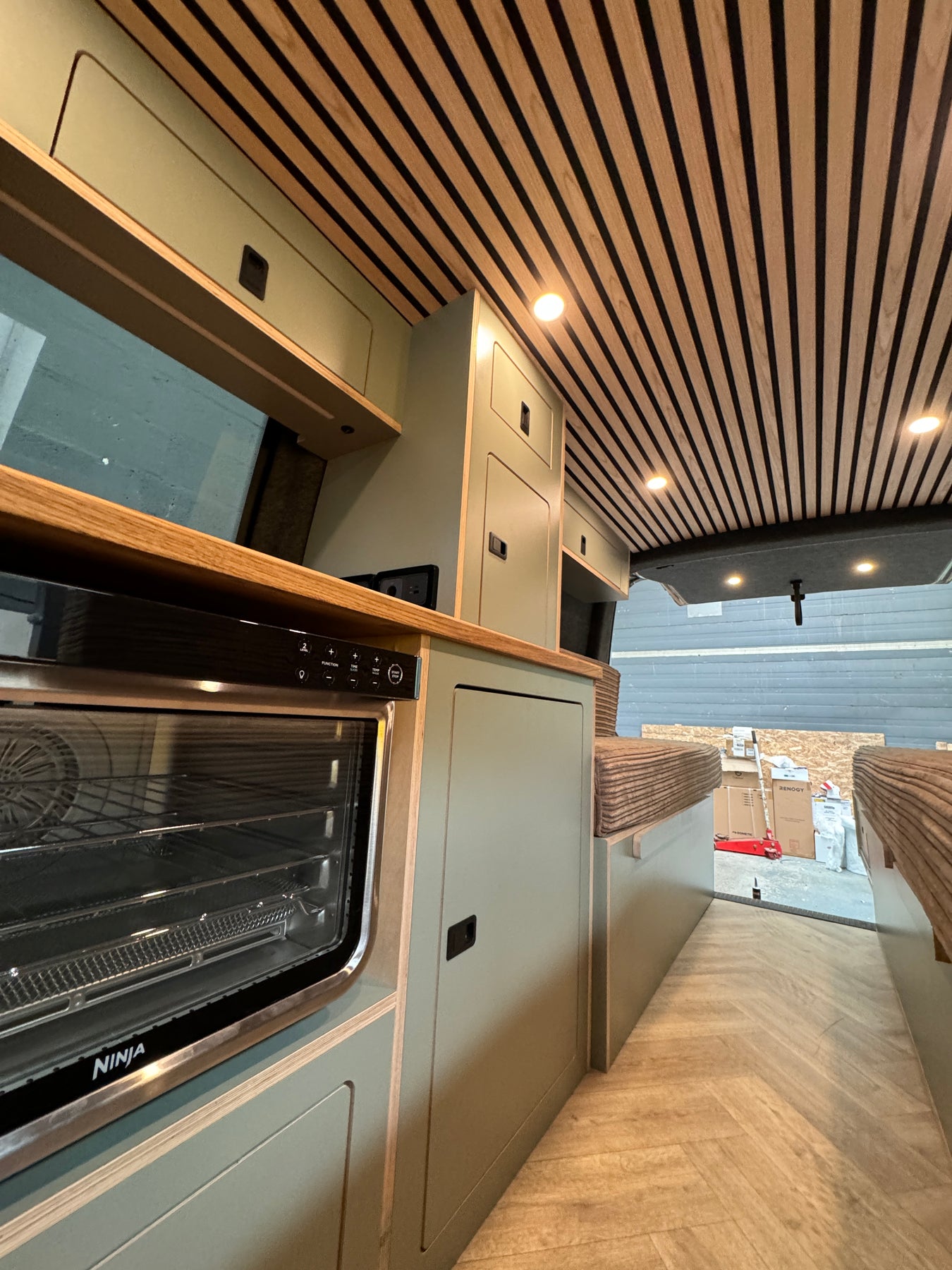 Overhead Locker | Campervan Storage | Cymru Camper Furniture