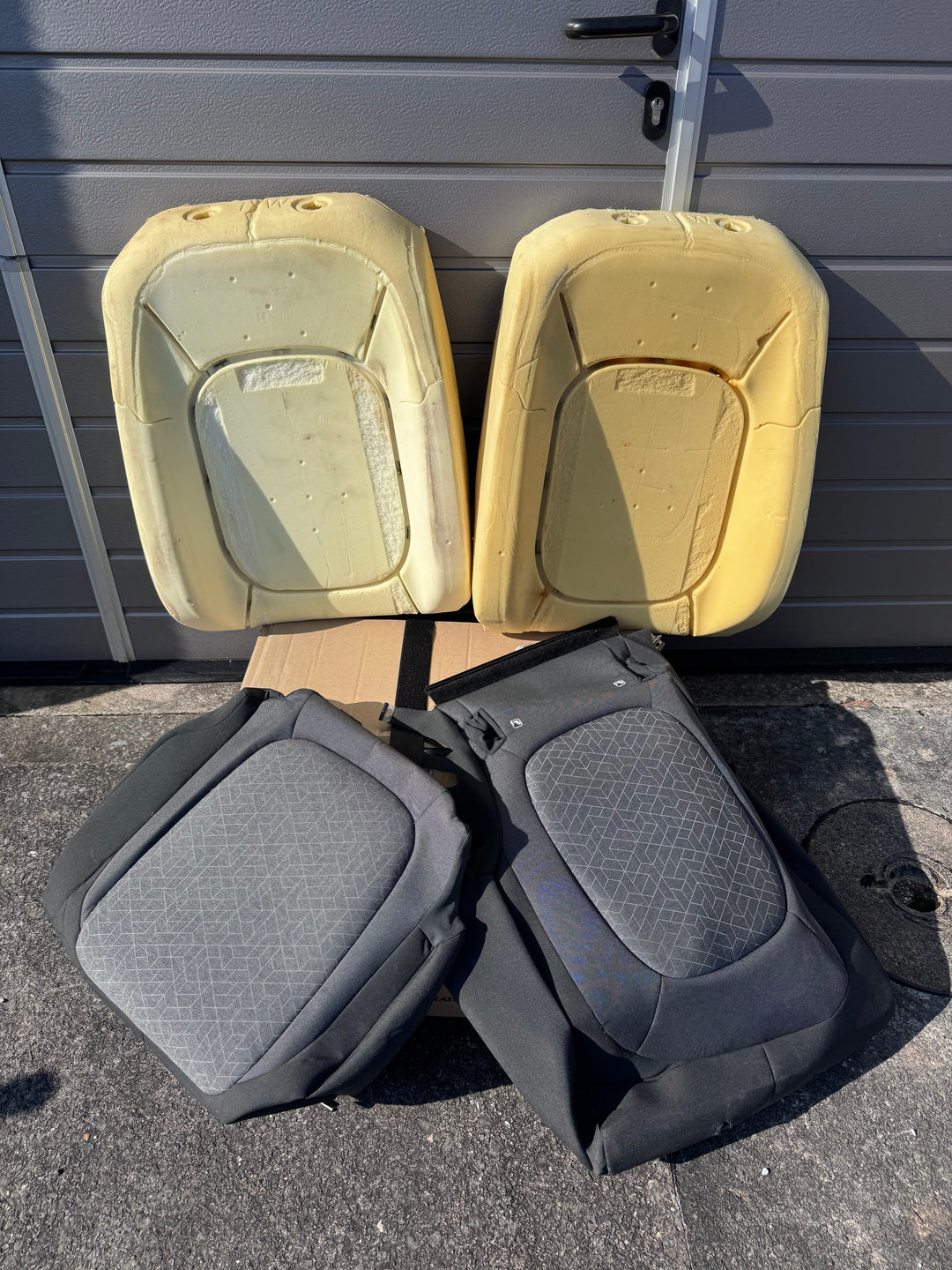 ID BUZZ Original Seat Covers (Front & Rear ) - Cymru Camper Furniture Site