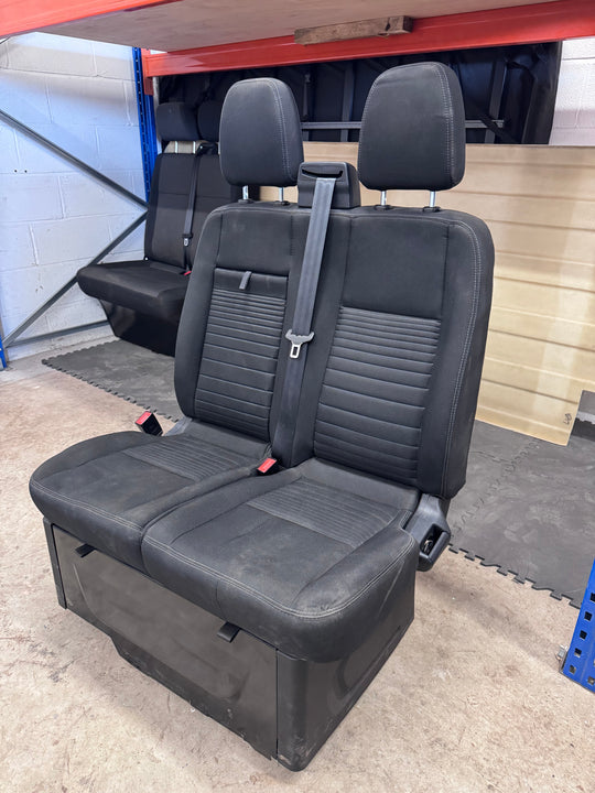 Transit Custom Heated Double Seat - Cymru Camper Furniture Site