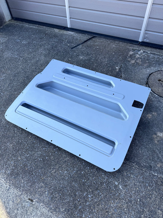 Transporter Sliding Door Storage Pocket - Cymru Camper Furniture Site