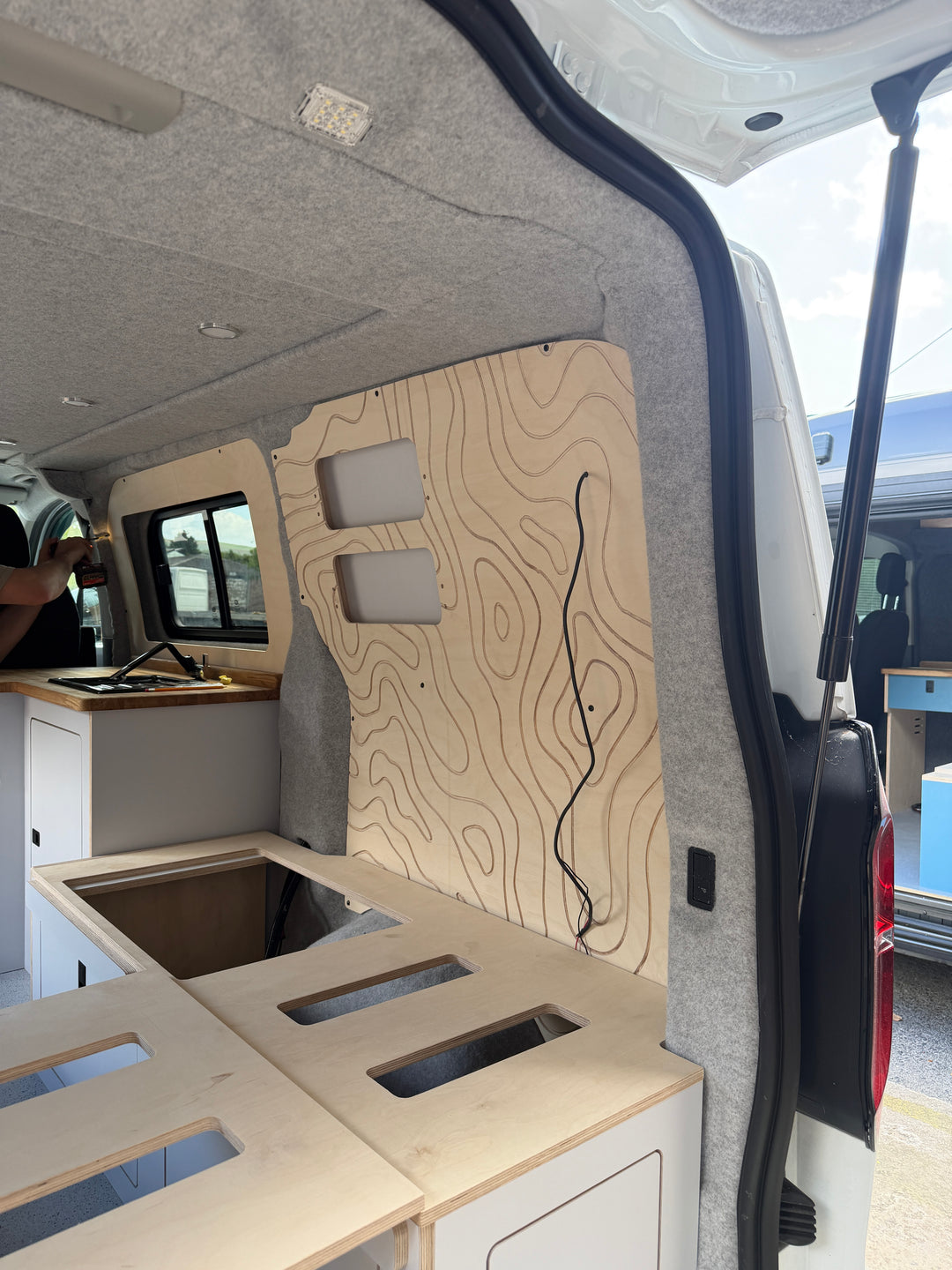 Wheel Arch Panels with Integrated Storage Pockets – Supplied & Fitted