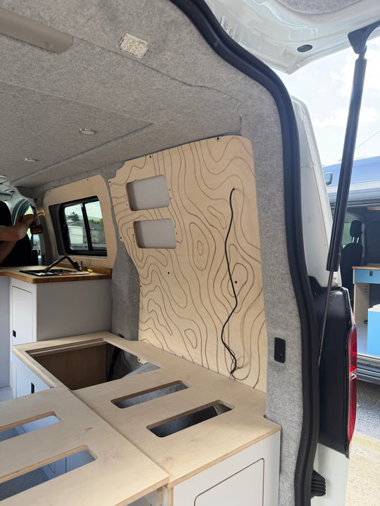 Wheel Arch Panels with Integrated Storage Pockets – Supplied & Fitted
