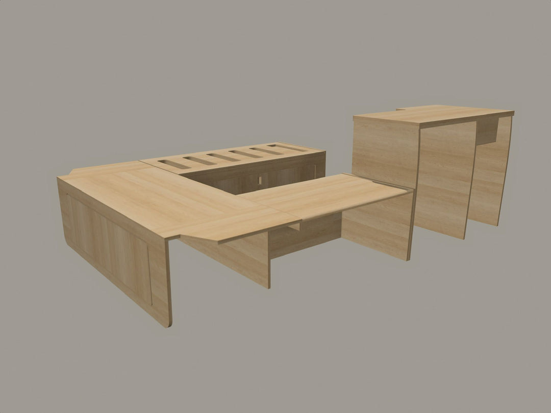 U Shape Bundle - Dryslwyn - Cymru Camper Furniture Site