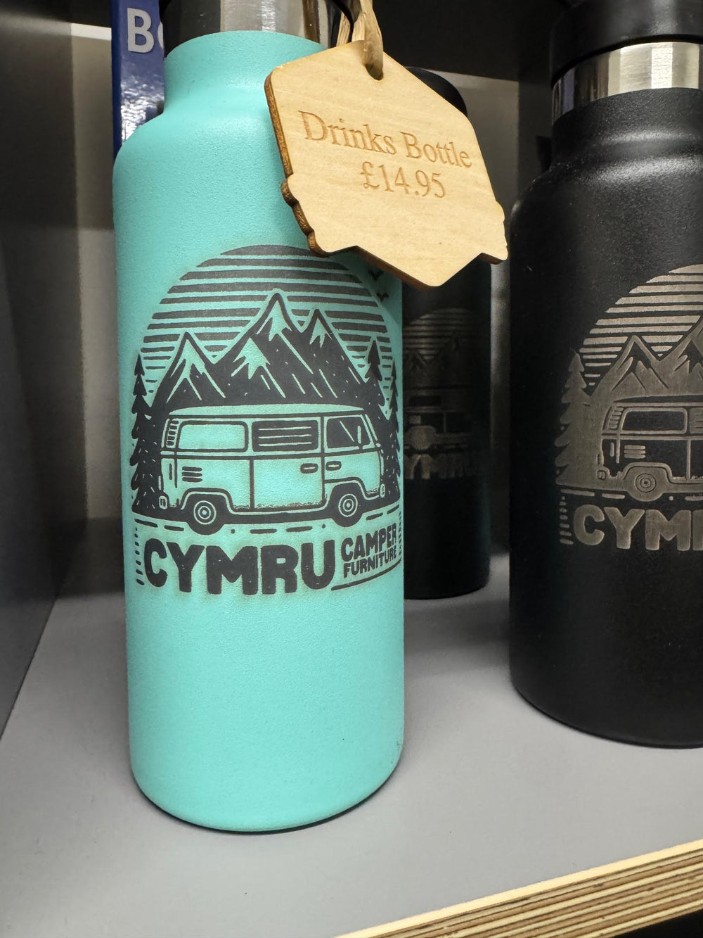 Cymru Camper Adventure Flask - Double-Wall Insulated Thermal Bottle